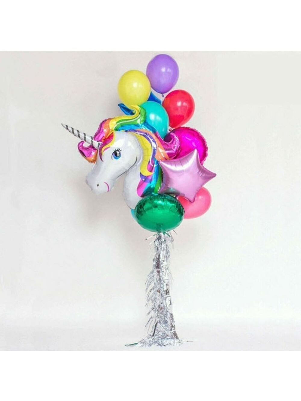 Unicorn balloon bouquet kit - Picture 1 of 2